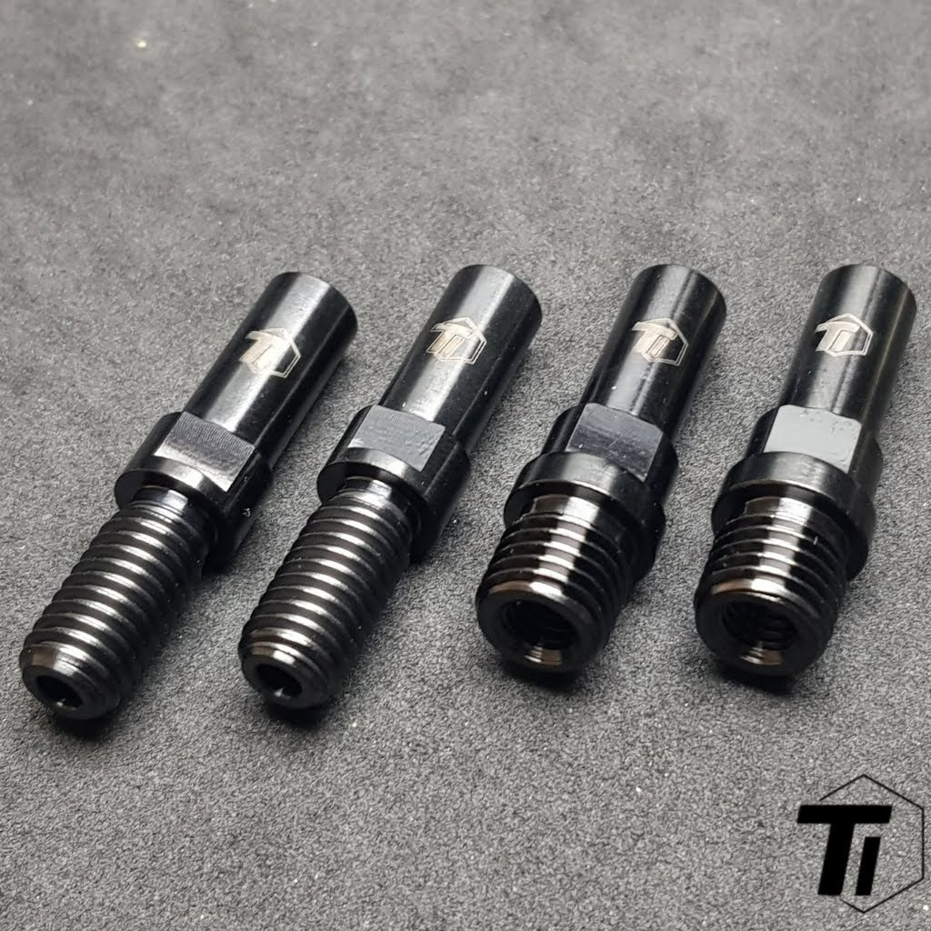 Titanium Mount for V-Brake Caliper adapter Boss Stud | Cantilever M8 M ...