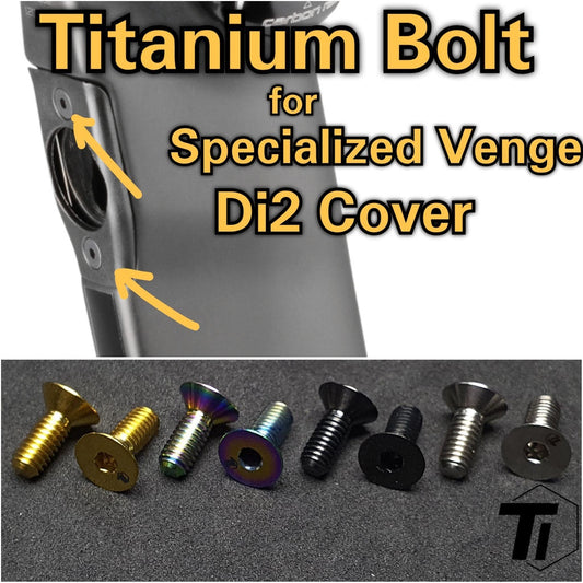 Specialized Venge 시트포스트 Di2 커버용 티타늄 볼트 | Sworks SL7 다리모 카본 시트포스트 | 티타늄 나사 5등급