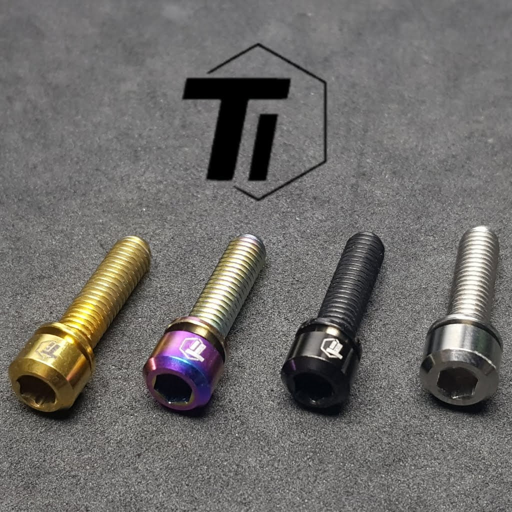 Titanium Allez Sprint Sadelstolps klämbult | Specialized Sworks Comp Screw 2022 | Titanskruv Singapore