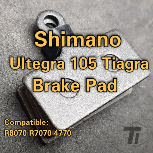 適用於 Ultegra 105 Tiagra R8070 R7070 4770 的 Shimano 公路煞車片替換零件 | K05S-RX K04S L05A-RF L04C 的替代品