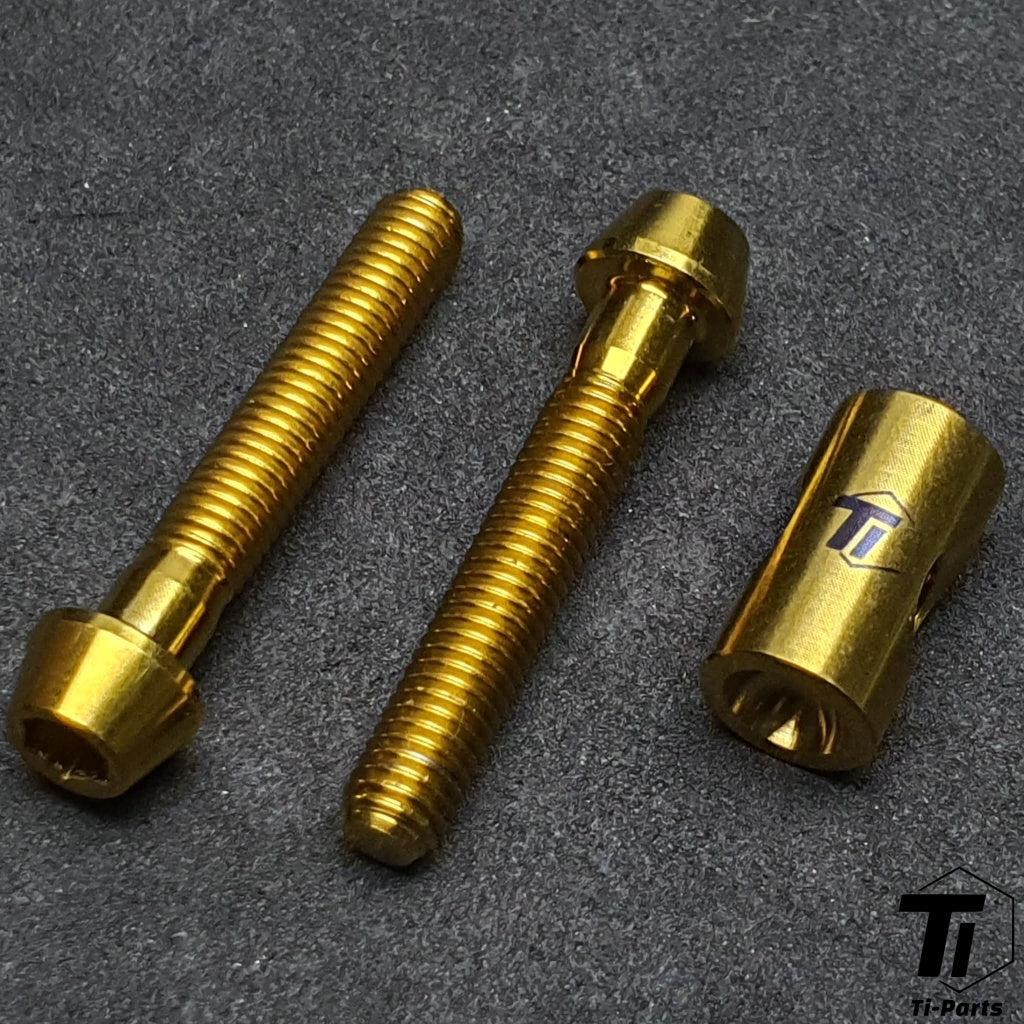 Wolf Tooth Components Seatpost Clamp Titanium Bolt Hardware Upgrade Kit