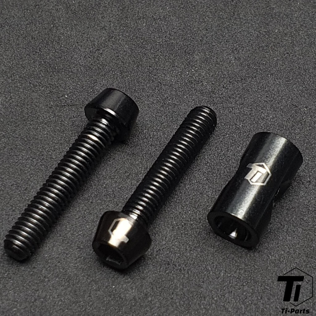 Titanium Bout voor SL8 Zadelklem | Aethos Alpinist Zadelpenhouder Yole Specialized Sworks| Graad 5 titanium Singapore