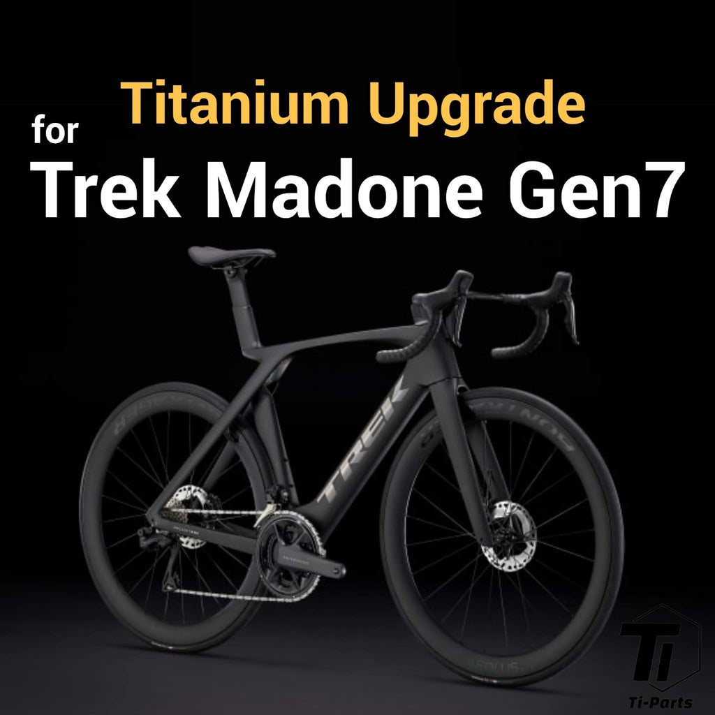 Titanium opgradering til Trek Madone Gen7 SLR SL | MY2024| Grade 5 Titanium Bolt Screw Singapore