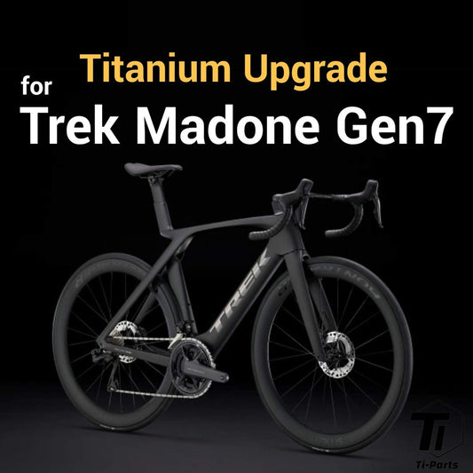 Trek Madone Gen7 SLR SL용 티타늄 업그레이드 | MY2024| 5등급 티타늄 볼트 나사 싱가포르