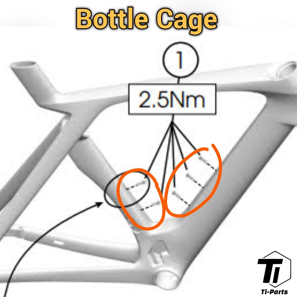 Trek madone bottle cage screws sale