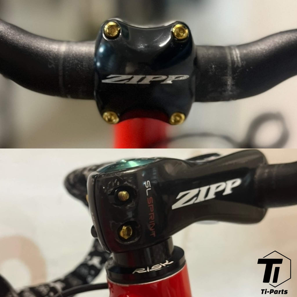 Titanbult för Zipp SL Sprint Stem Carbon &amp; Alloy | Grad 5 Titanium Screw Singapore