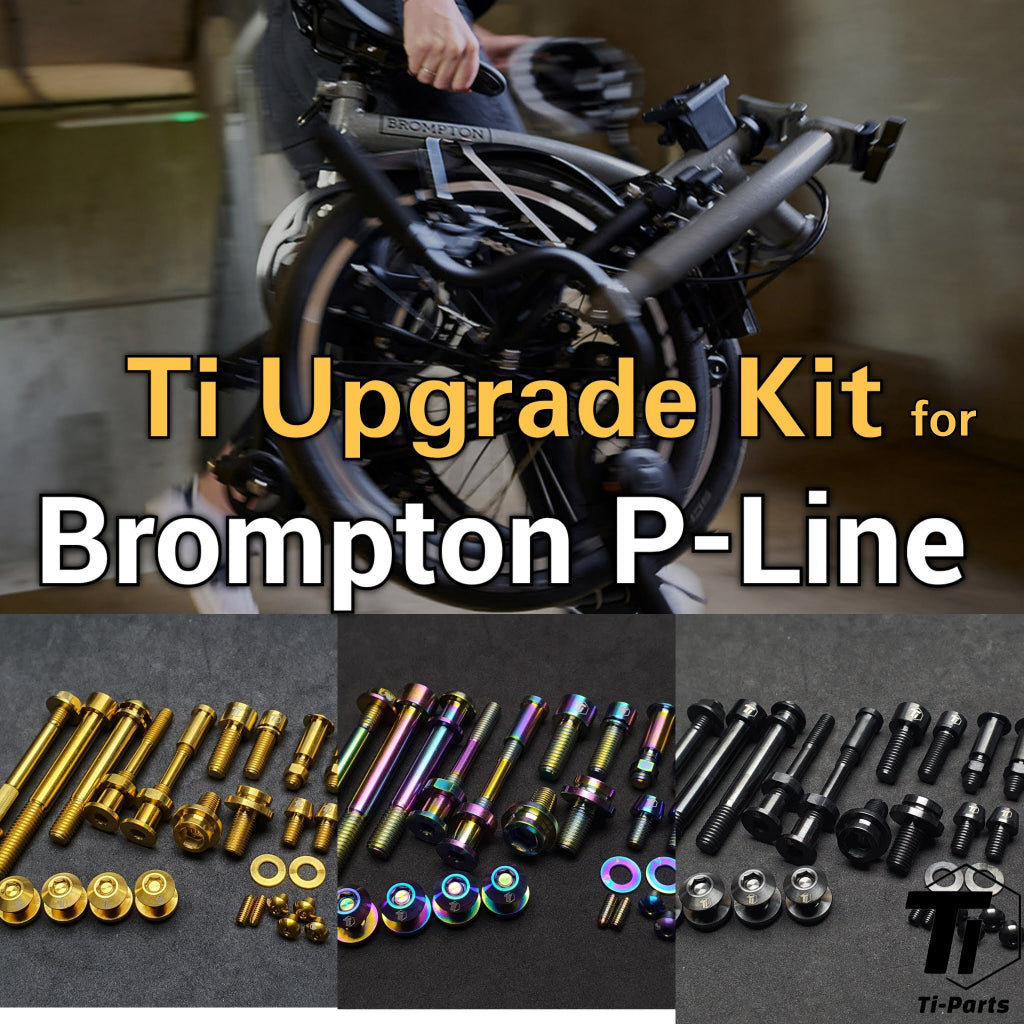 Titanium P-Line C-Line Upgrade Kit Titanium Bolt for Brompton P-Line