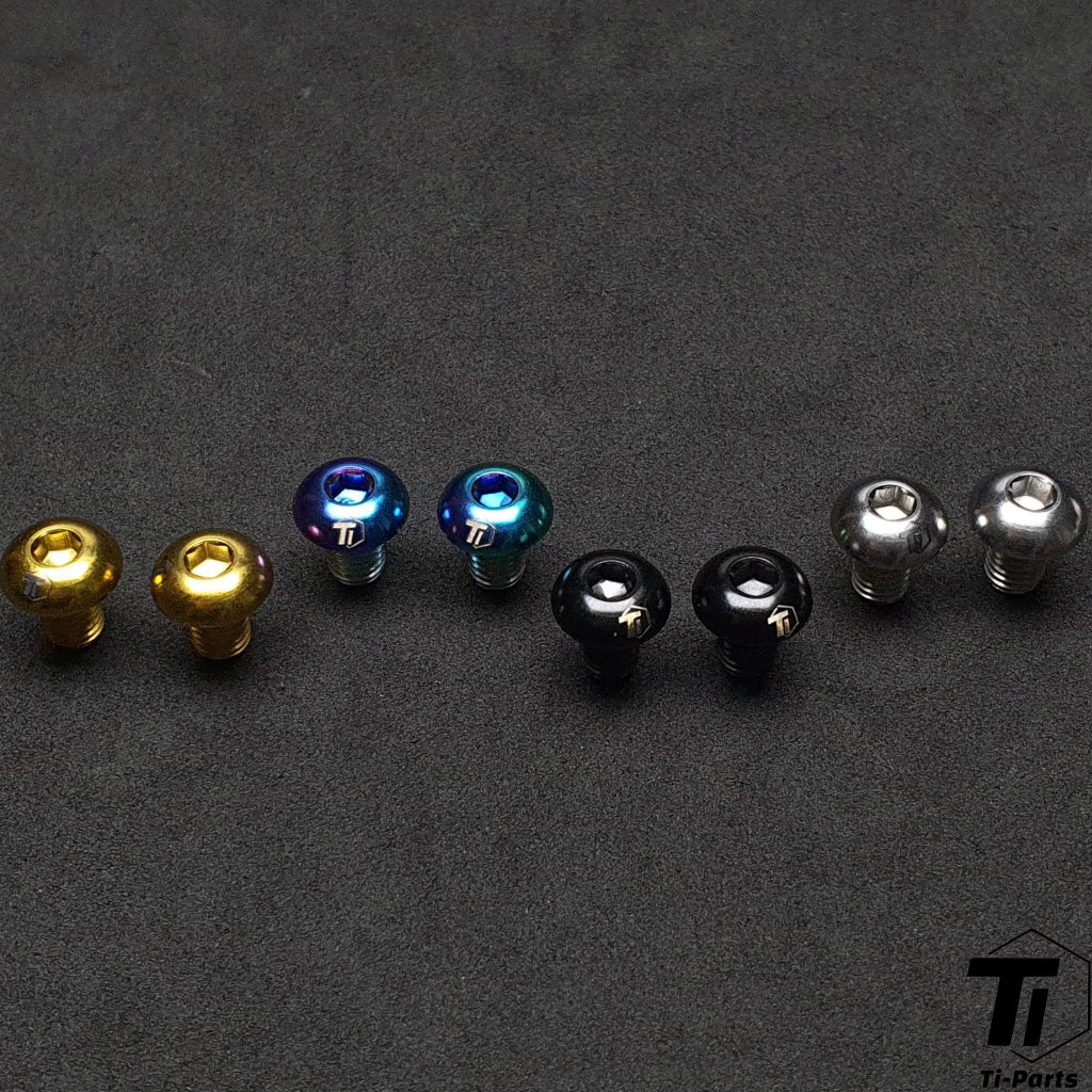 Titanium Skrue Trigo Flaske Mount Holder | Dual Ring Clamp Brompton 3Sixty Pikes Birdy | Titanium Bolt Grade 5 Singapore