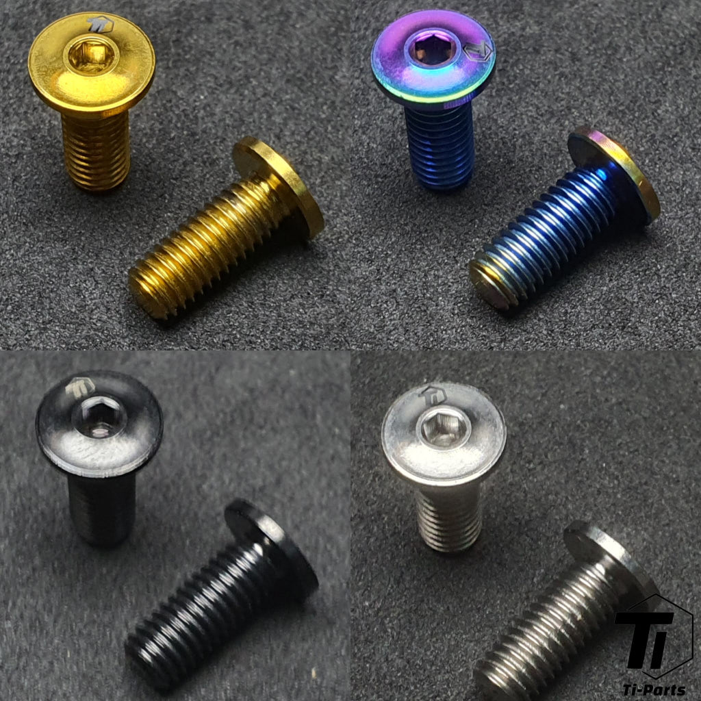 Titanium Flat Head Screw for Roadbike MTB Bottle Cage Mount | Super Lo ...