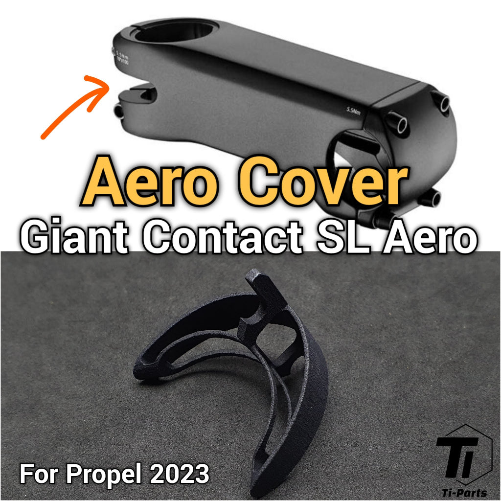 Copertura aerodinamica per attacco manubrio Giant Contact SL Aero | Cappellino aerodinamico Propel 2023