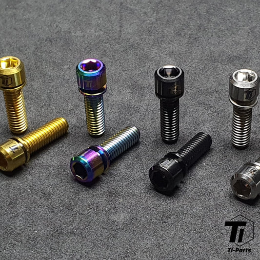 Titanowy śruba do mostka Entity Expert | Wersja z wąską główką MTB Xpert | Tiparts Tytan klasy 5 Singapur