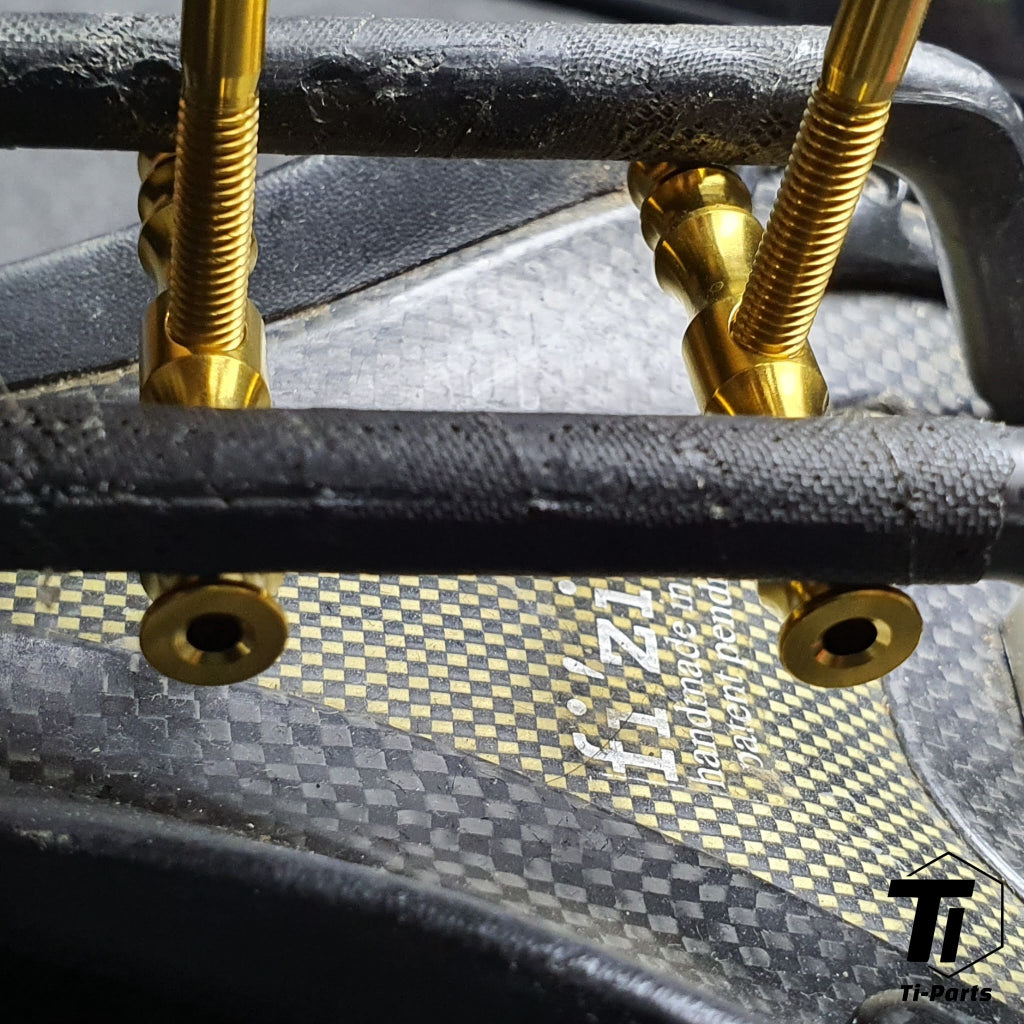 Kolijevka od titana za ravni nosač sjedala | Otvor za vijak M5 | Thomson Elite FSA KForce WCS EC70 XXX PRO VIDE | Titan 5. stupnja