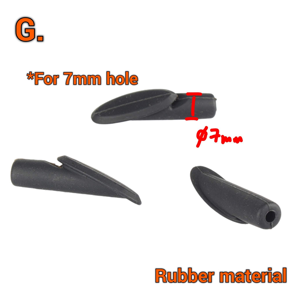 Bike frame sale cable hole plugs