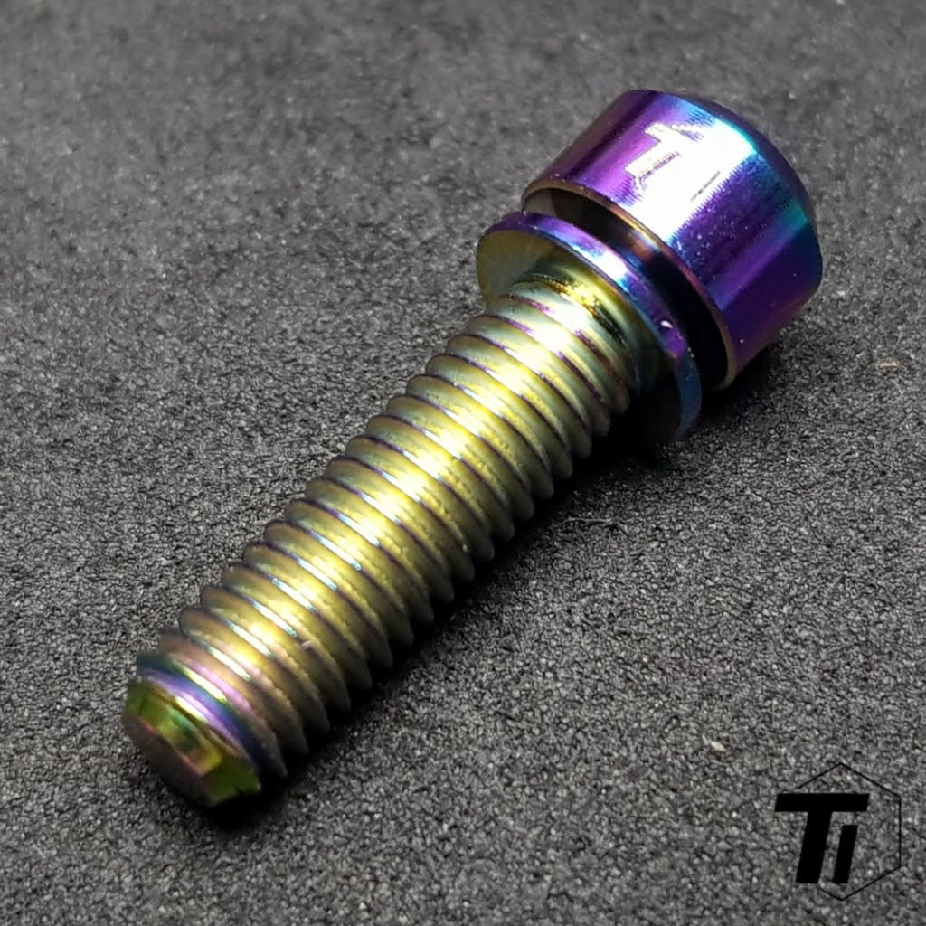Titanium Bout voor Aethos Zadelpenklem Kraag | Gespecialiseerde S-werken Swerken | Klasse 5 titanium schroef Singapore