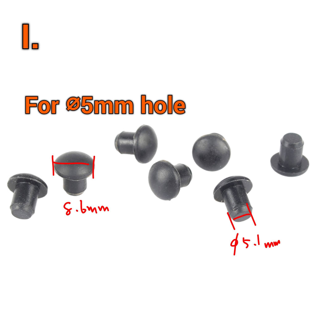 Bike Frame Hole Cover Plug Cap Blind Plug | Silicon Rubber Wireless Di2 12s etap upgrade Shifter Brake Cable Hole Cover