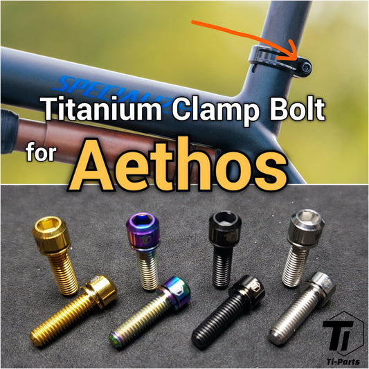 Titanium Bolt for Aethos Seatpost Clamp Collar | Specialized S-works Sworks | Grade 5 Titanium Screw Singapore