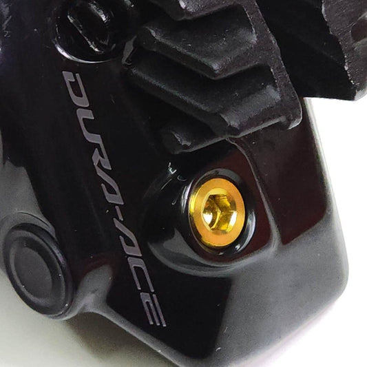Shimano Dura Ace R9270 브레이크 캘리퍼용 티타늄 블리드 캡 나사 | Ultegra R8170 Y2HW08000