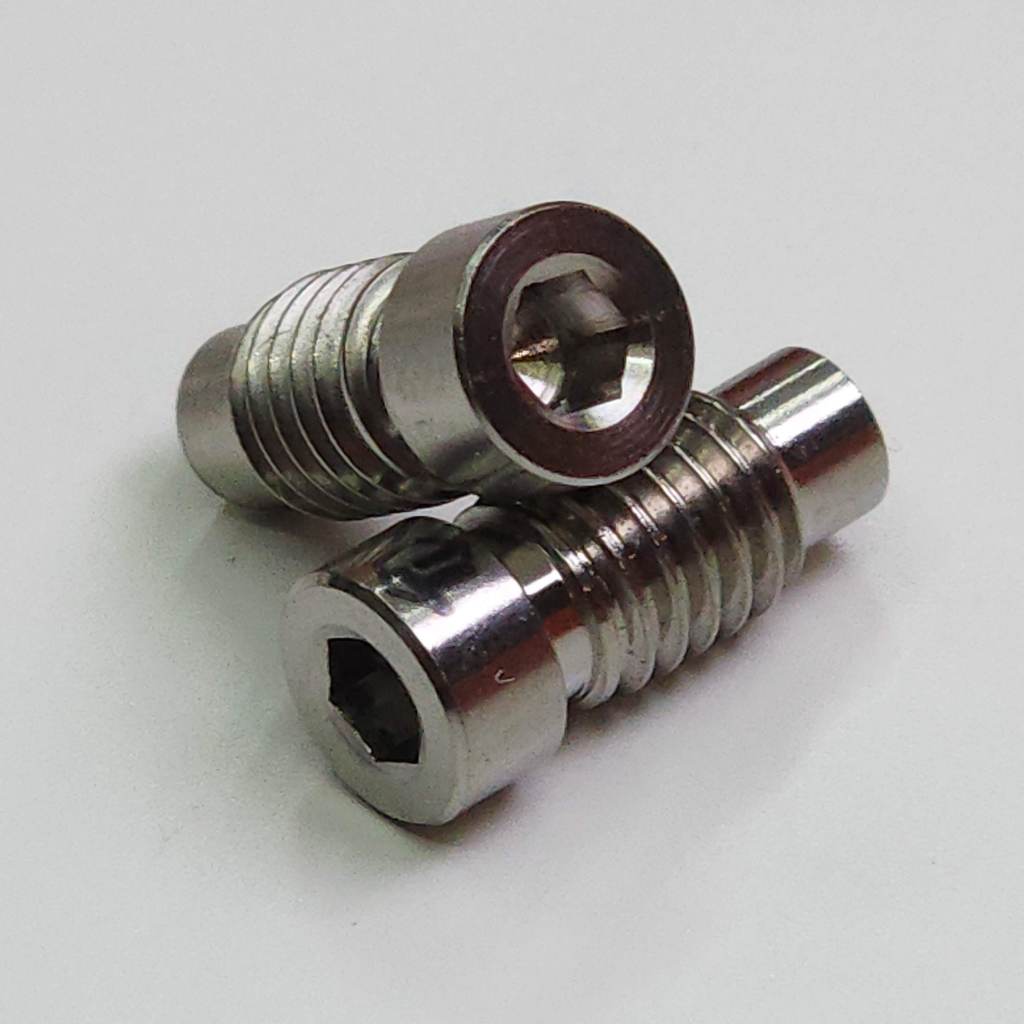 Titanium bleed cap screw for Shimano Dura-Ace R9270 and Ultegra R8170 brake calipers
