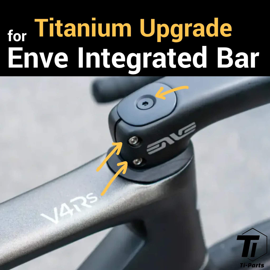 Titanium bout voor Enve eendelig geïntegreerd stuur Tour De France Pogacar | Klasse 5 titanium schroef Singapore
