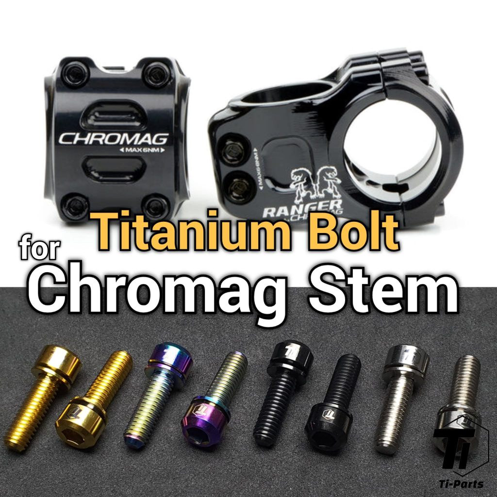 Titanium Bolt for Chromag Stem | Ranger HIFI 35 BZA RIZA Direct Director | Grade 5 Titanium Screw Singapore