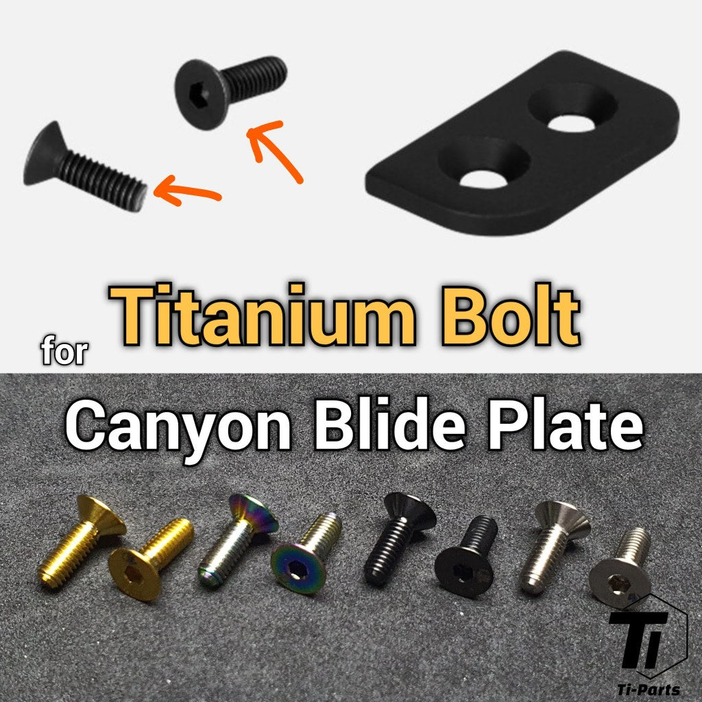 Titanskruv för Canyon Blind Plate | GP7360-01 | Grad 5 Titanium Bolt Singapore