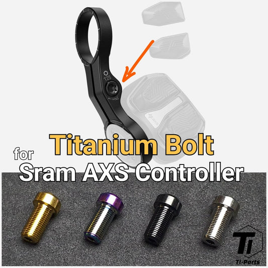 適用於 Sram Eagle AXS Pod 控制器的鈦螺栓| NX GX T 型 |新加坡 MTB 5 級鈦金賽