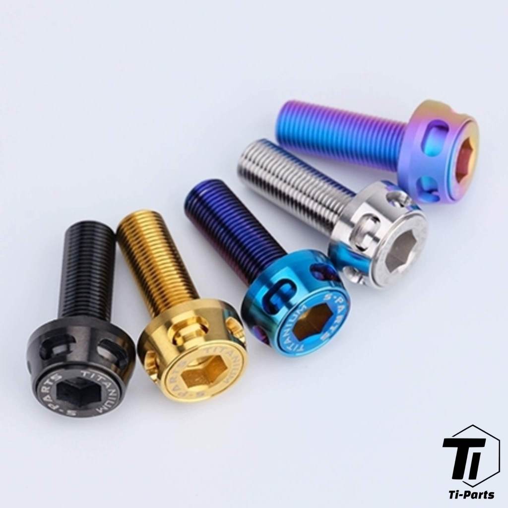 Titanium bmx bolts top