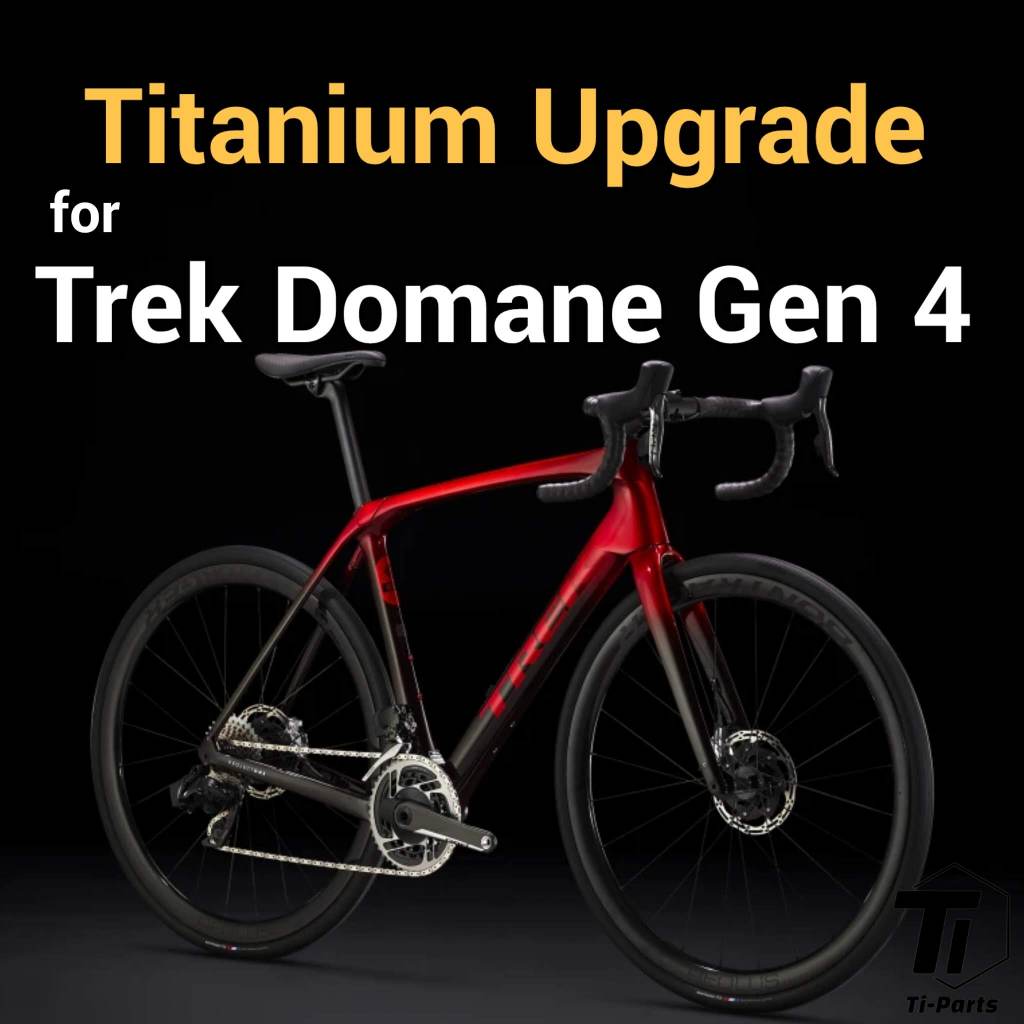 Κιτ αναβάθμισης Titanium για Trek Domane SLR SLR MY23 | Gen4 AXS Dura Ace | Βίδα με μπουλόνι τιτανίου κατηγορίας 5 Singapore