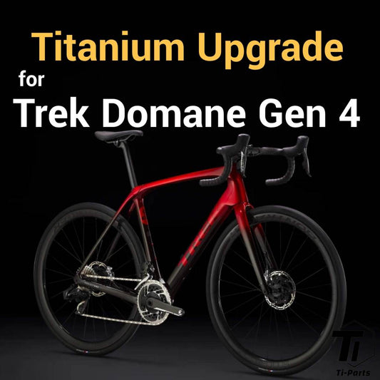 Trek Domane SL SLR MY23용 티타늄 업그레이드 키트 | Gen4 AXS 듀라 에이스 | 5등급 티타늄 볼트 나사 싱가포르