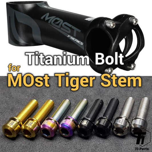 MOst Tiger Alu Stem용 티타늄 볼트 | 피나렐로 줄기 | 5등급 티타늄 나사 싱가포르