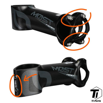 MOST Tiger Alu Titanium Stem Bolts | Pinarello – Ti-Parts Titanium