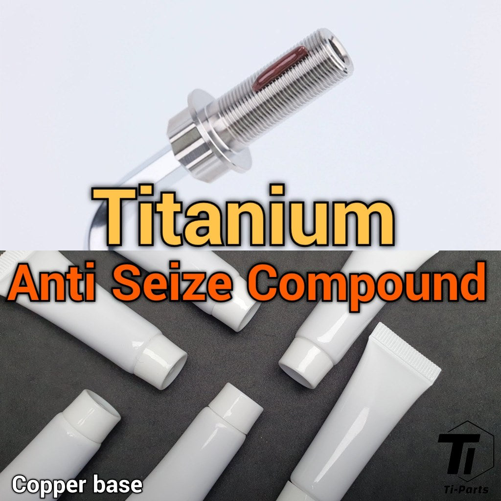 Anti Seize Compound för titan| Fast smörjmedel på kopparbas| Förhindra Klämning mellan olika metaller Cykel motorcykel