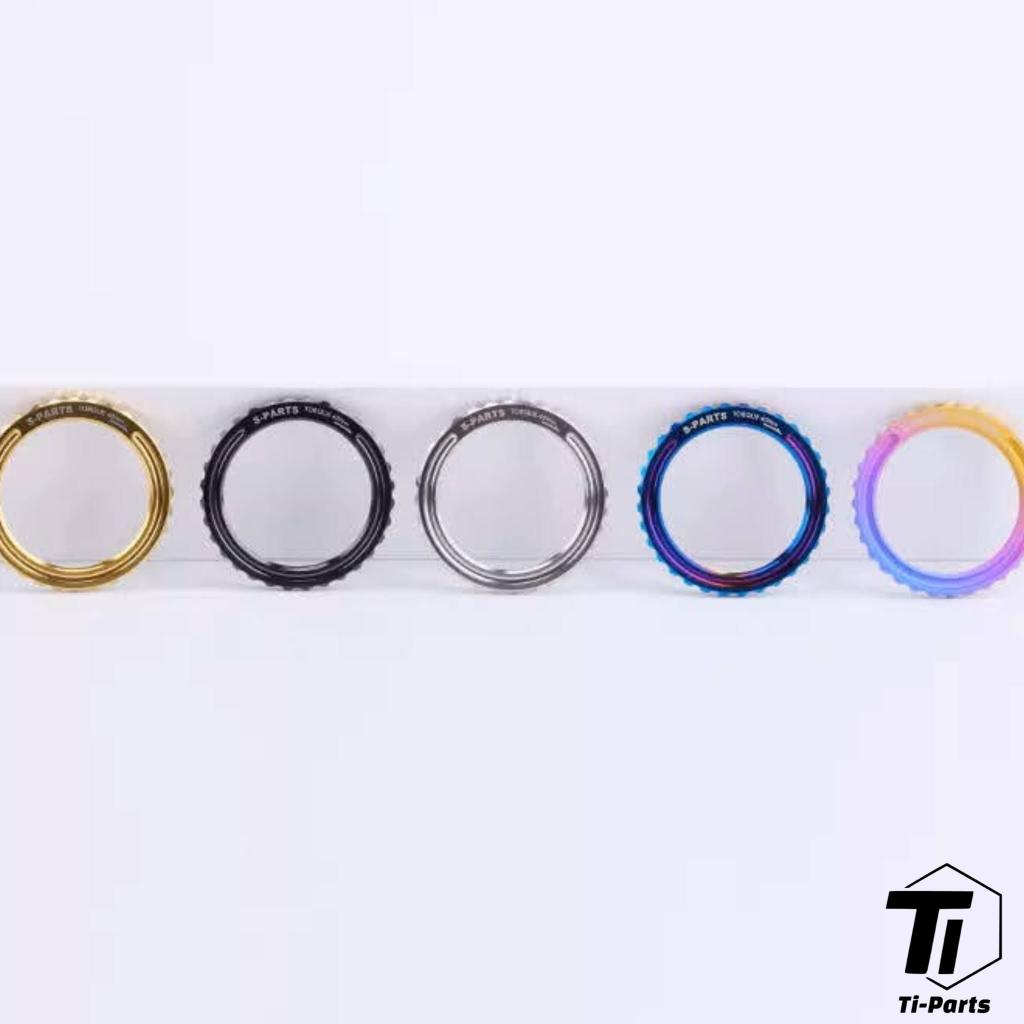 Titanium Centerlock Ring for BORA Ultra WTO Campagnolo Hyperon Fulcrum Racing Zero Carbon Shamal Upgrade | Wheel Hub Lockring