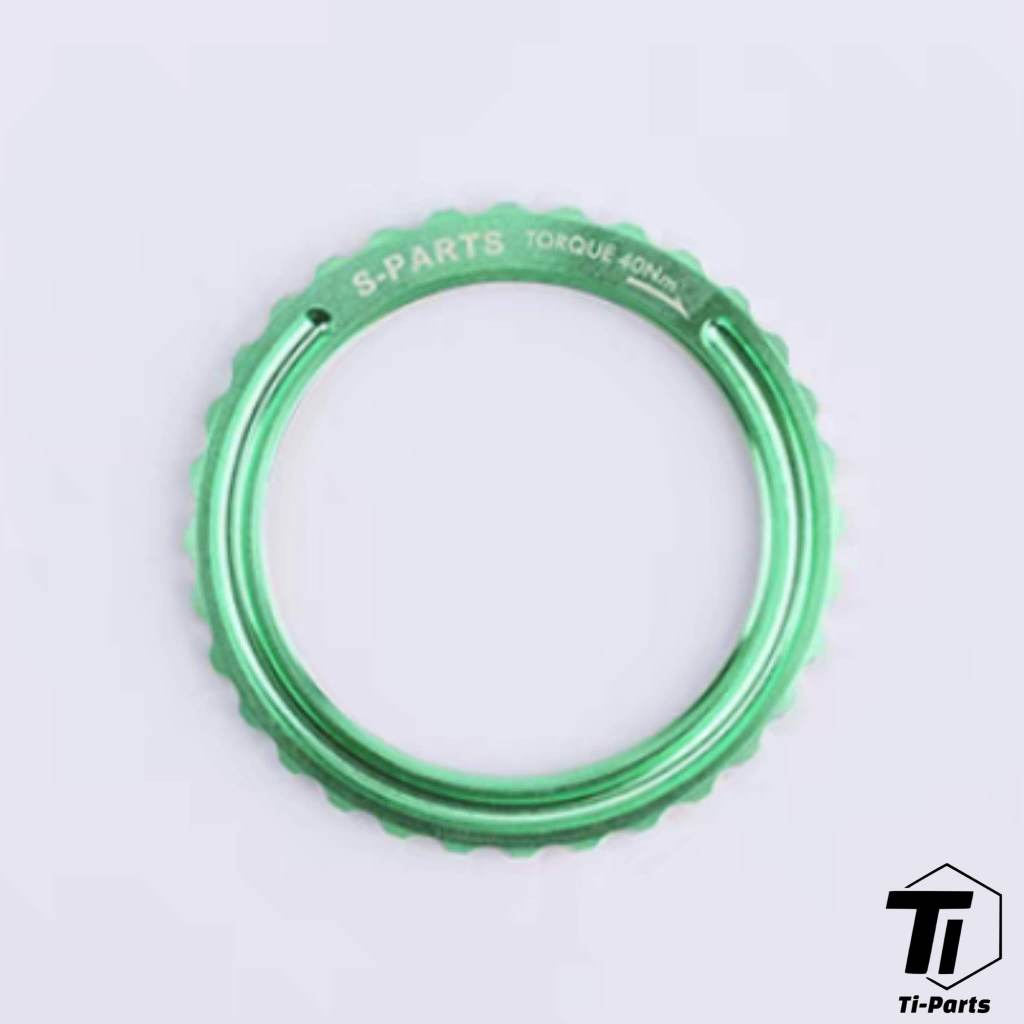 Titanium-Centerlock-Ring für BORA Ultra WTO Campagnolo Hyperon Fulcrum Racing Zero Carbon Upgrade | Radnaben-Sicherungsring