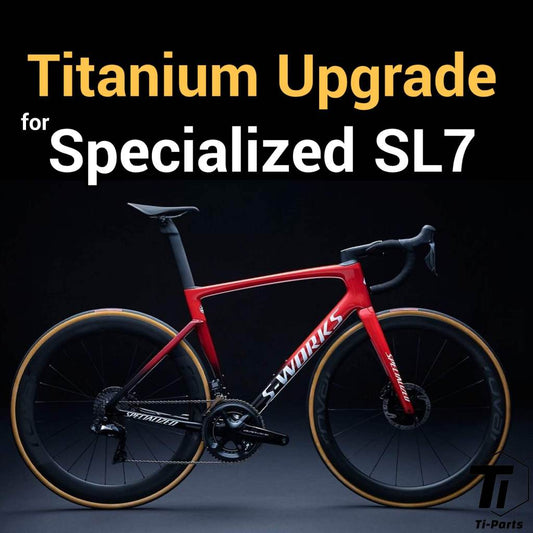 Titán frissítés Specialized SL8 SL7 SL6 Venge Allez Diverge Crux Aethoshoz | Sworks Tarmac Frame Groupset Ti Upgrade | 5. fokozatú titán Szingapúr