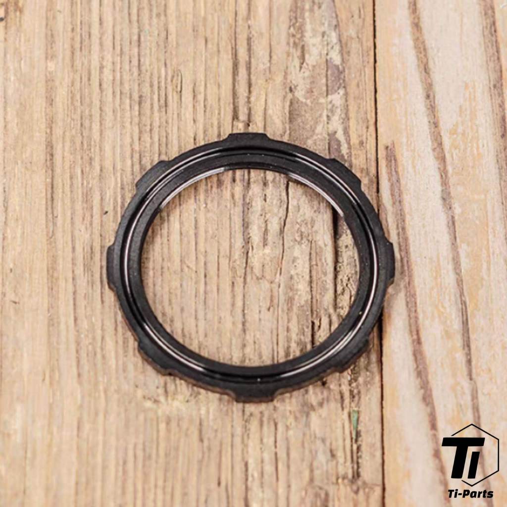 Titanium Campy Centerlock Ring for BORA Ultra WTO Fulcrum Hyperon Wheelset | Campagnolo Carbon Racing Zero | Grade 5 Tit