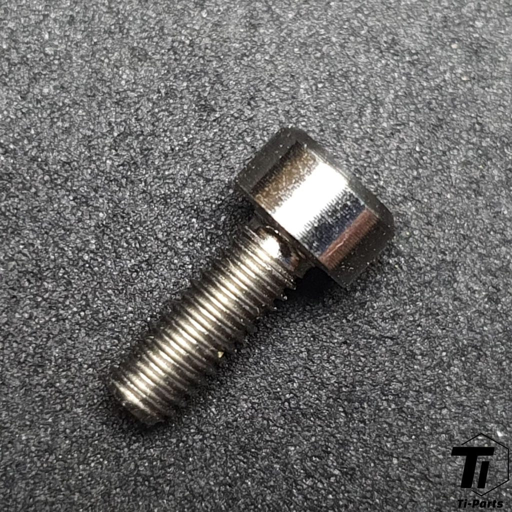 Titanium Fox FIT4 dæmperdækselbolt | Top Cap Grip2 Dial Bolt 34 36 Fork | Grade 5 Titanium Screw Singapore