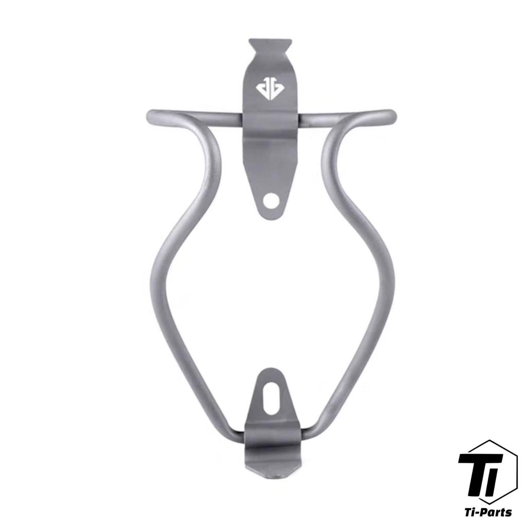 Titanium Hollow Bottle Cage | 22g 25g Hollow Light Weight for Roadbike Gravel MTB Touring Strong Solid Bidon holder bicycle Singapore
