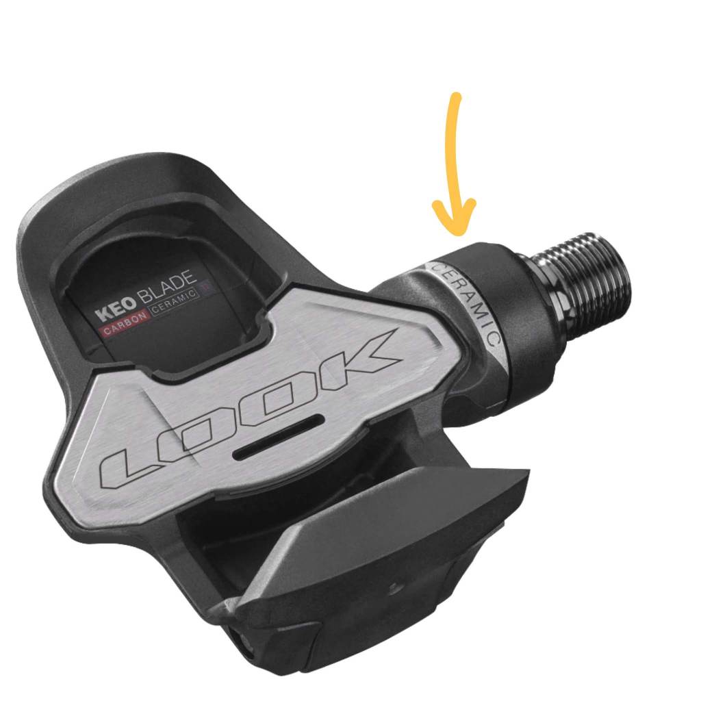 Lightweight Look Keo Blade Pedal Spindel Mutter Cover | Axellock Blade Carbon