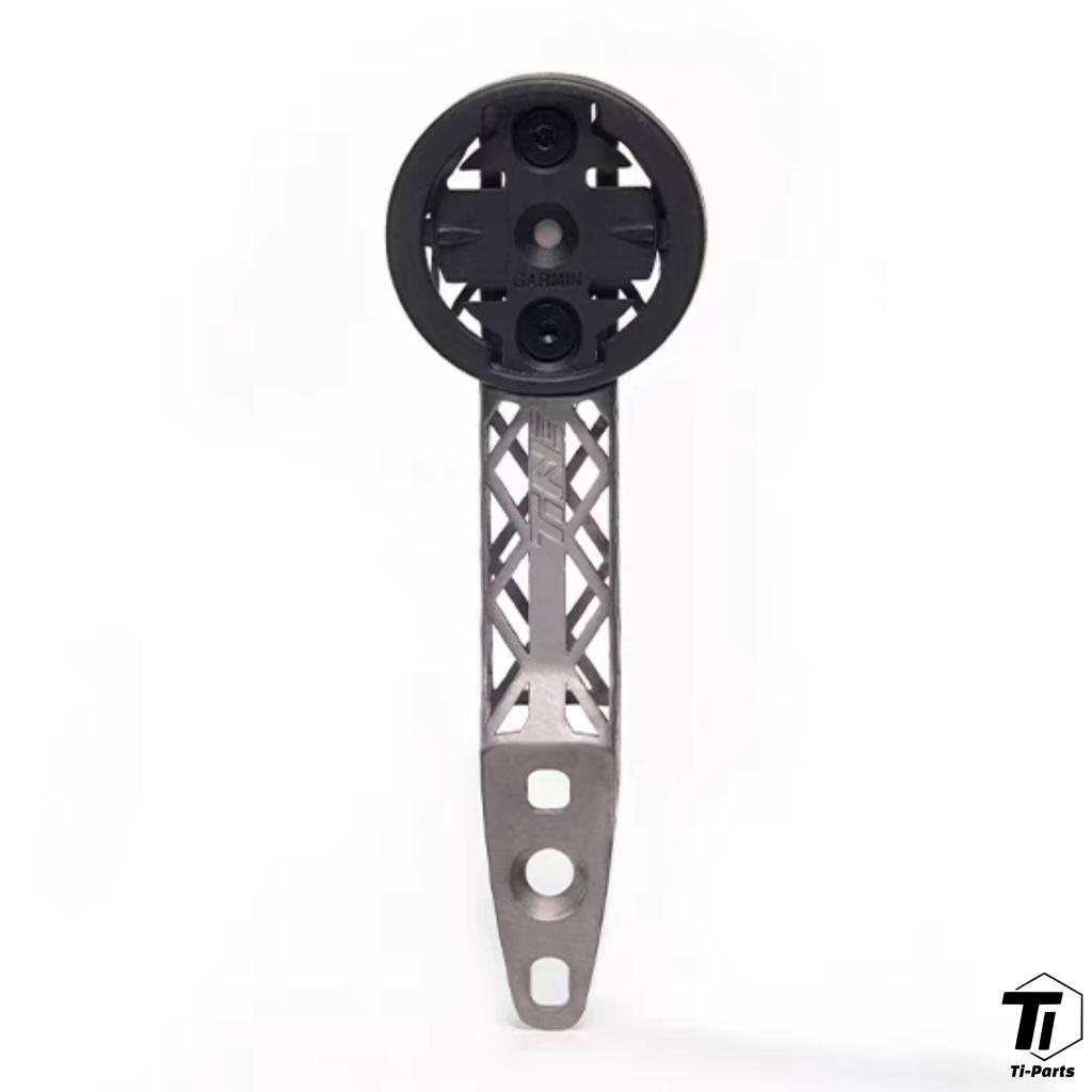 EXS Aerover Titanium 3D Print Počítačový držák | GoPro Light Bracket pro Garmin Wahoo Super Lightweight