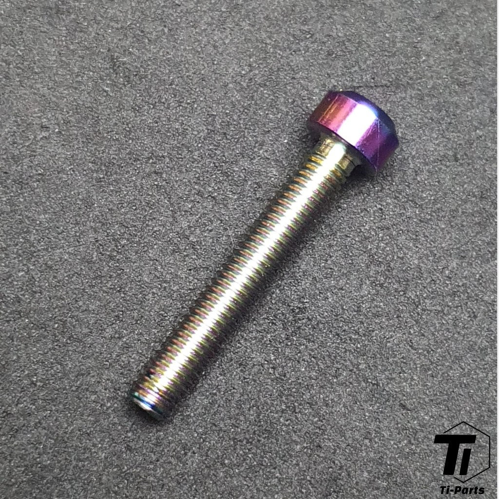 Titanový šroub pro počítačový držák EXS Aerover Dropbar | Montážní šroub měřiče | Tiparts Grade 5 Titanium Singapur