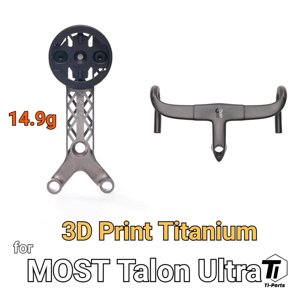 Meeste Talon Ultra Pinarello Titanium 3D-print computerhouder | GoPro Light Bracket voor Garmin Wahoo Super lichtgewicht