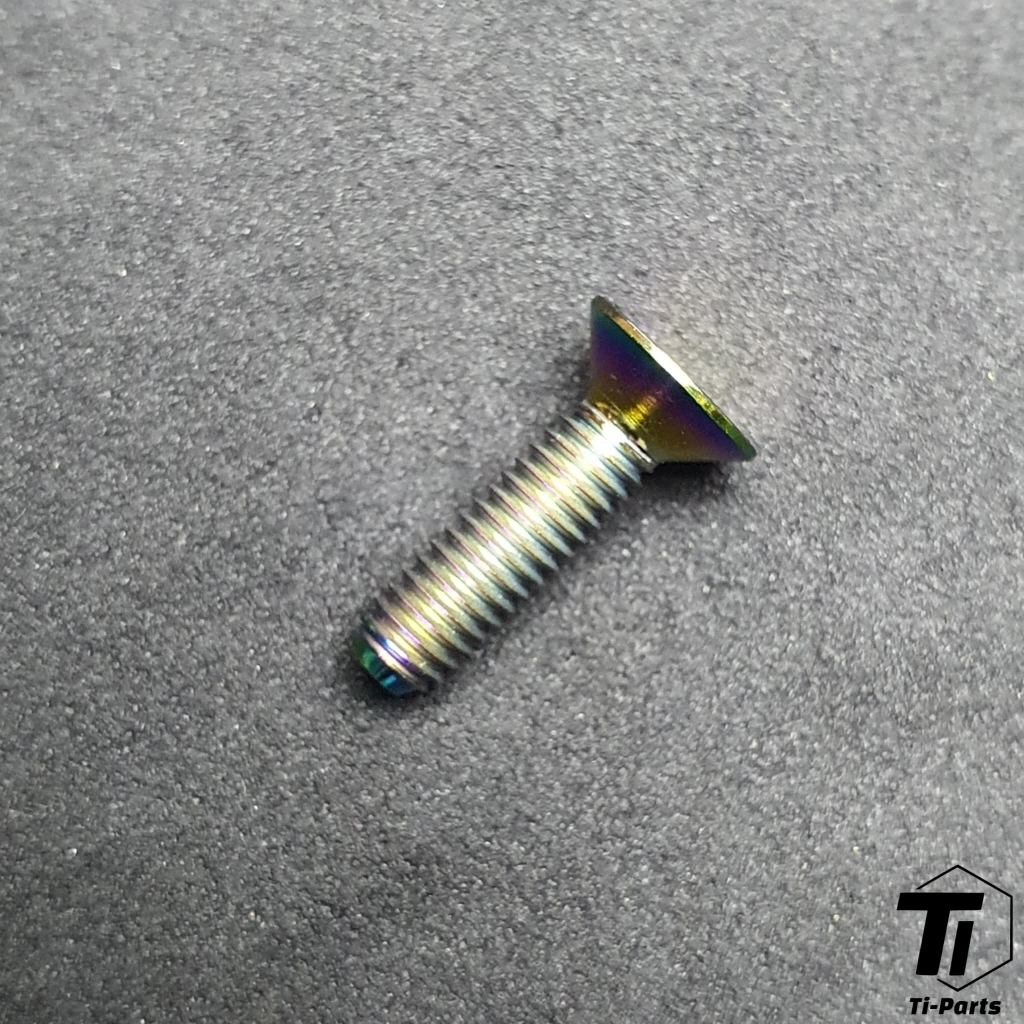 Titanium Screw for Pinarello Dogma F Rear Derailleur Hanger | Dogma X Prince TICR FX Disc | Bolt Nut Maintenance Tiparts