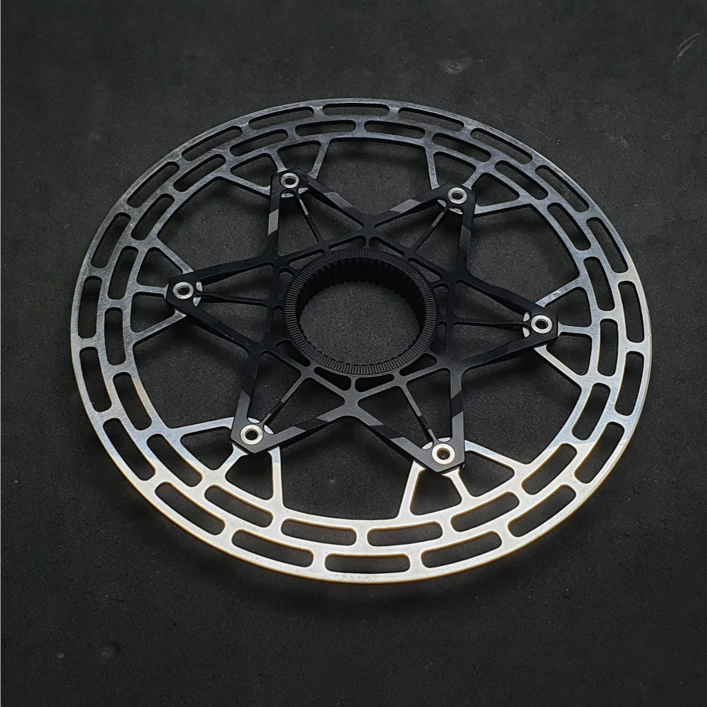 Bloqueo central del rotor de 160 mm, súper liviano, 86 gramos | Freno de disco para bicicleta de carretera XC | Más ligero que Galfer