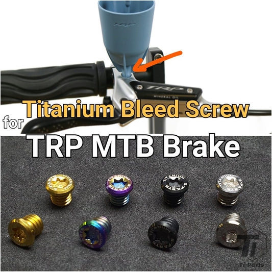Titanium TRP udluftningsskrue til MTB | Til DHR EVO Quadiem G-Spec DH C2.3 G- Spec DHR T910/T912