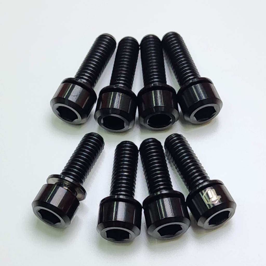 Title DM1 35 direct-mount titanium stem bolts