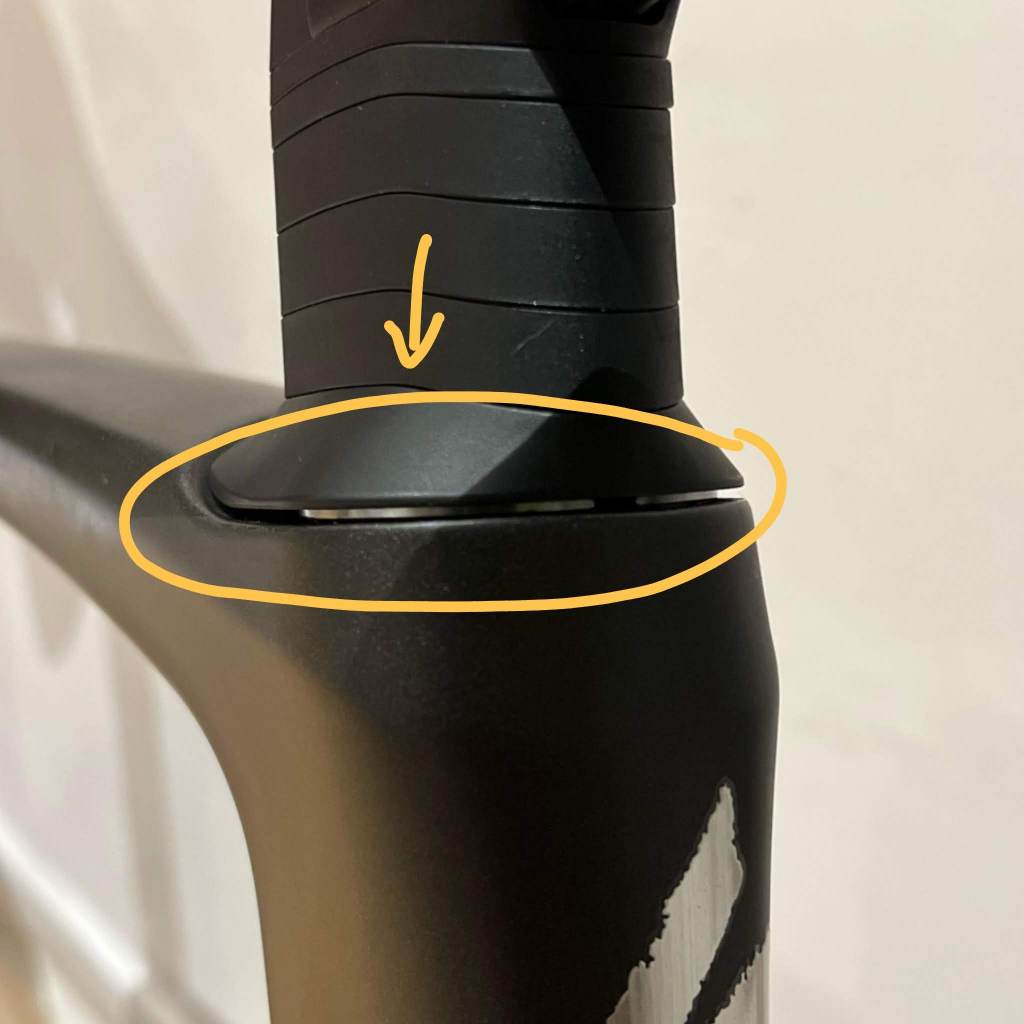 SL8 Roval Rapide Headset Gap Reduce Spacer | Specialized Handlebar Cockpit Bearing Sworks Transition 3D Kit