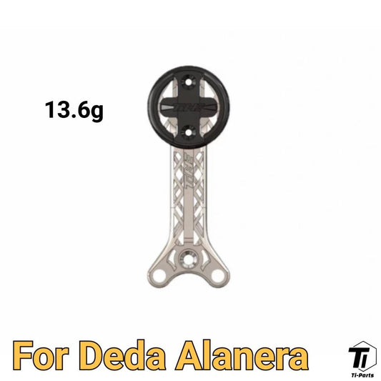 Deda Alanera 티타늄 3D 인쇄 컴퓨터 마운트 | Garmin Wahoo 초경량용 Elementi DCR GoPro 라이트 브래킷