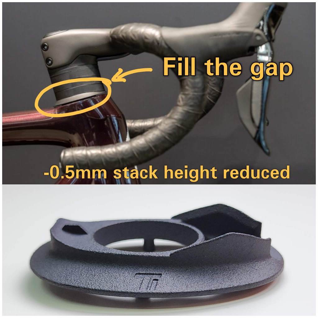 SL8 Roval Rapide Headset Gap Reduce Spacer | Specialized Handlebar Cockpit Bearing Sworks Transition 3D Kit