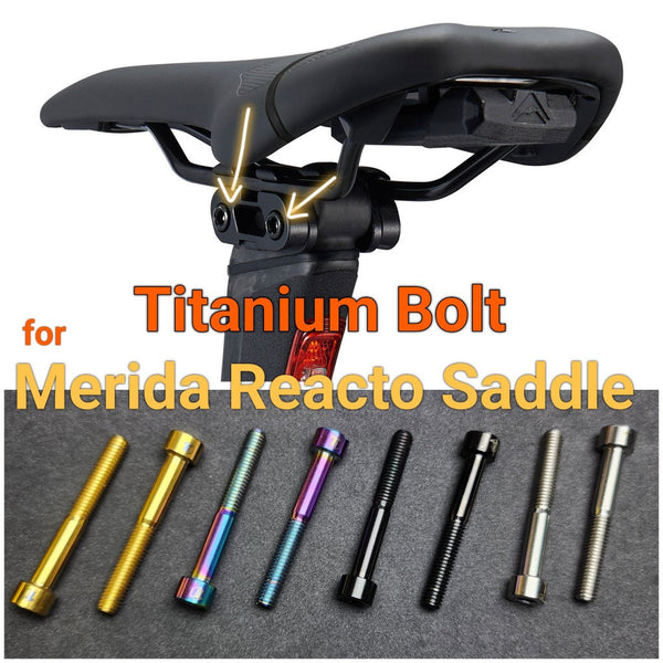 メリダ リアクト チタンサドルクランプボルト – Ti-Parts Titanium